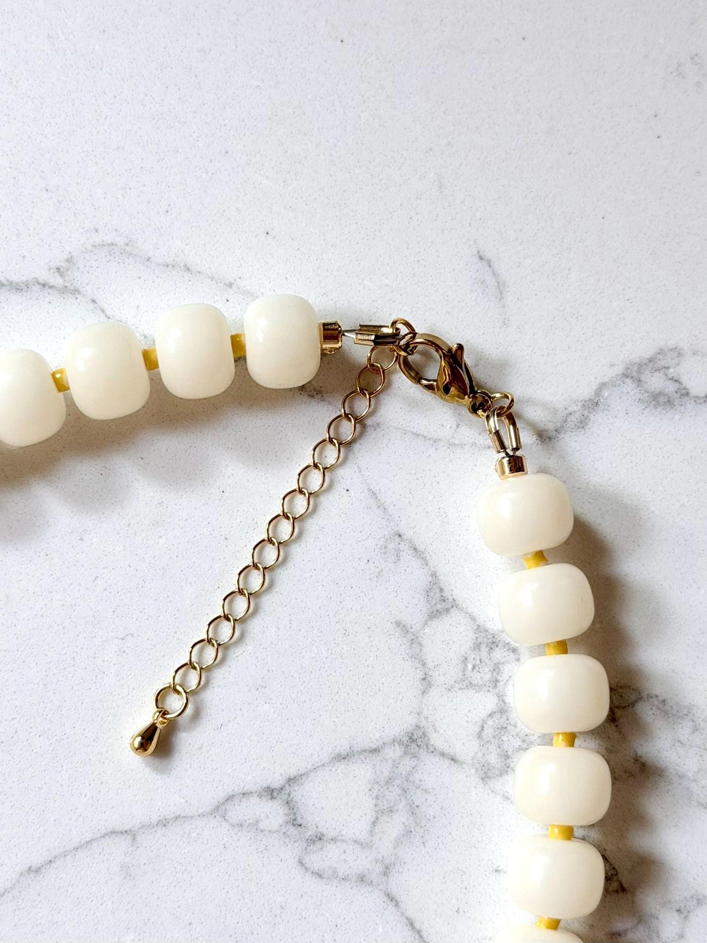 Peek-a-Boo Bodhi Bead Necklace
