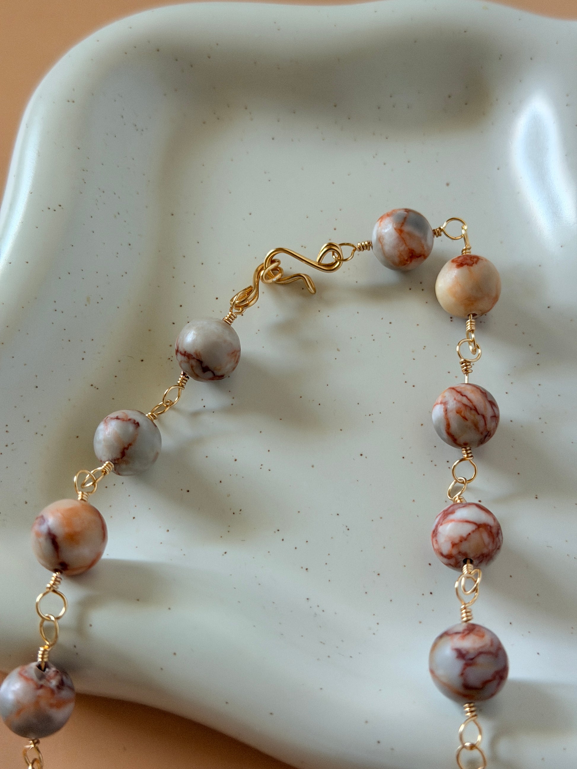 Handmade Wire Wrapped Jewelry Clasp