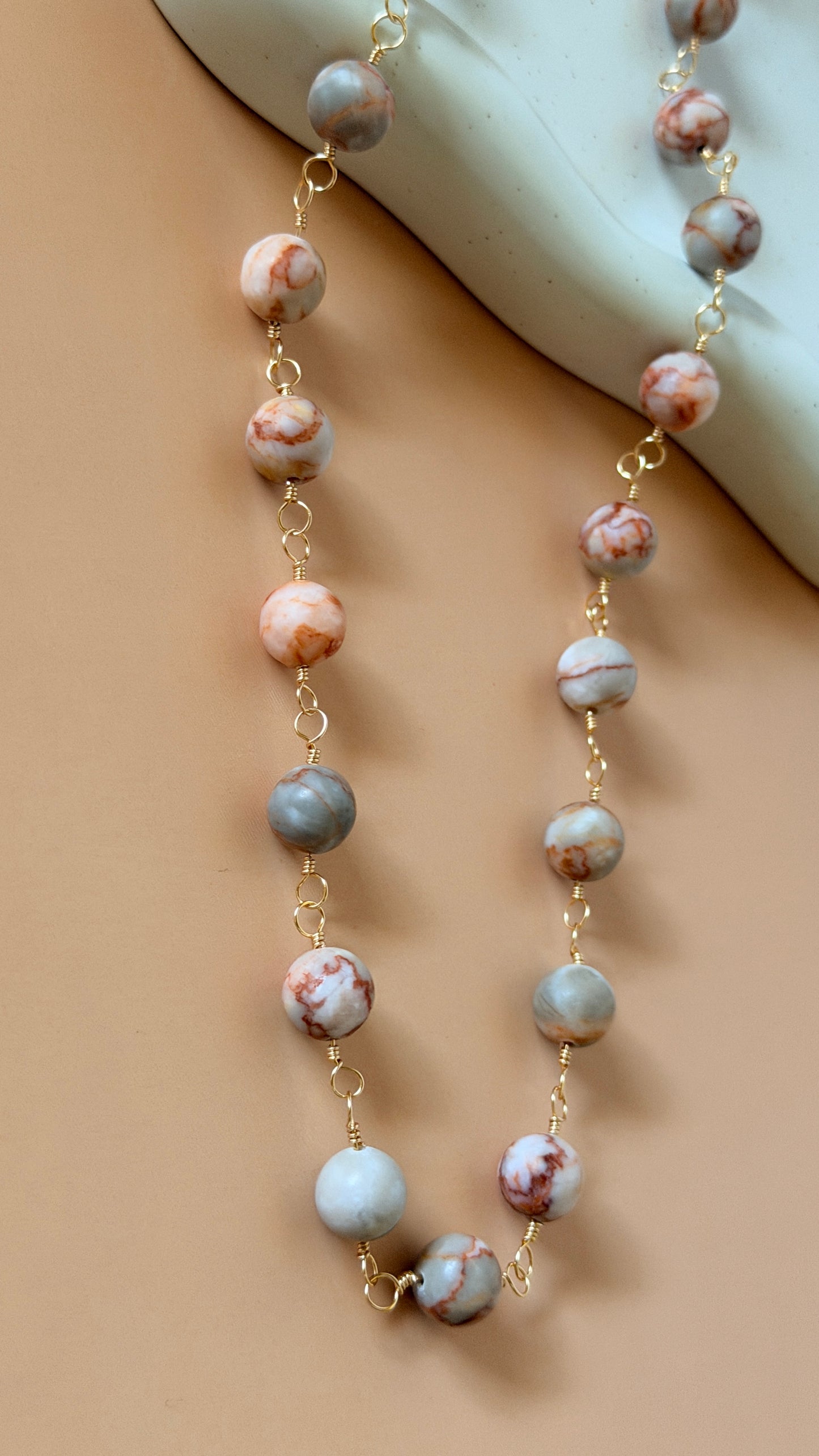 Handmade Jasper Necklace